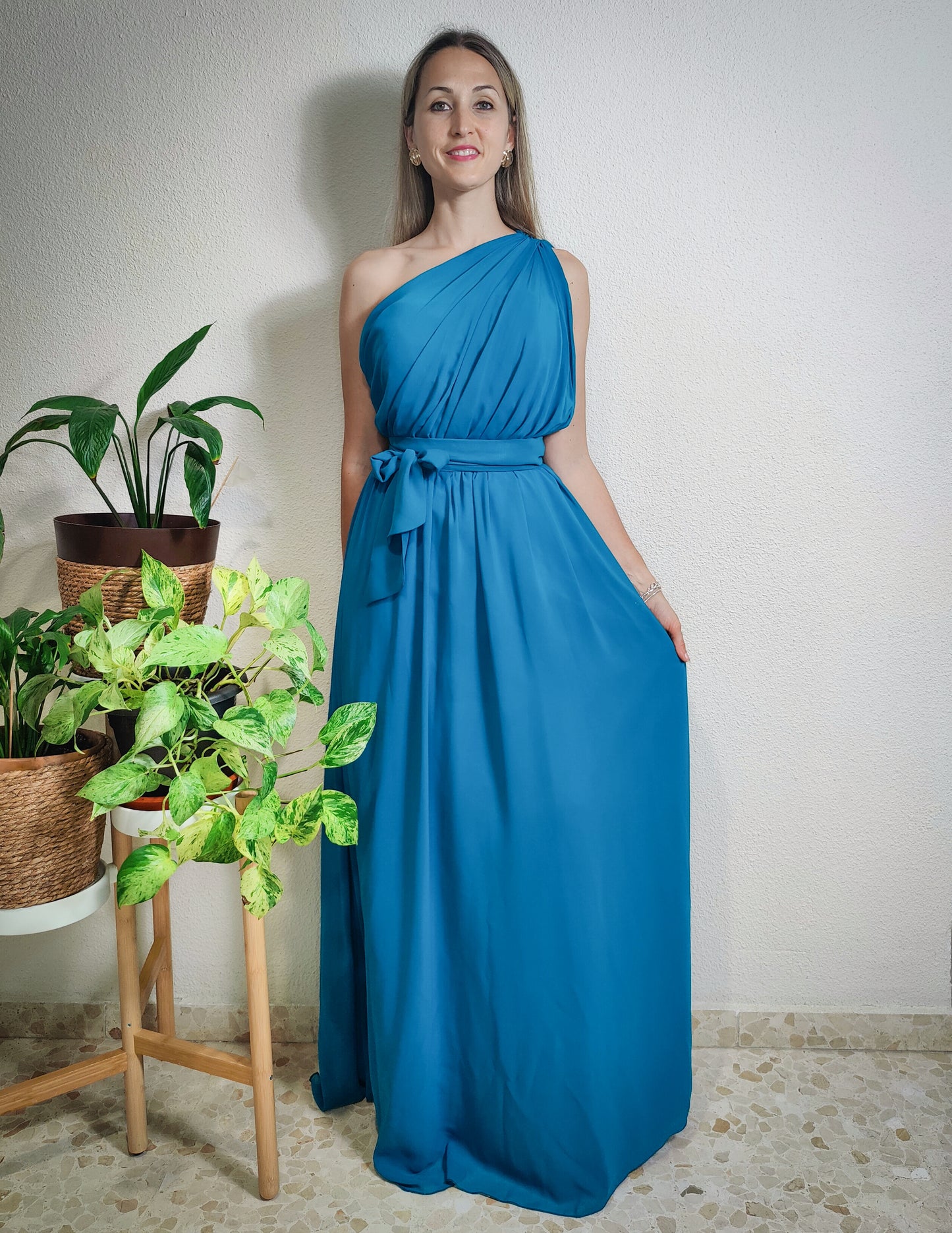 Vestido Petróleo