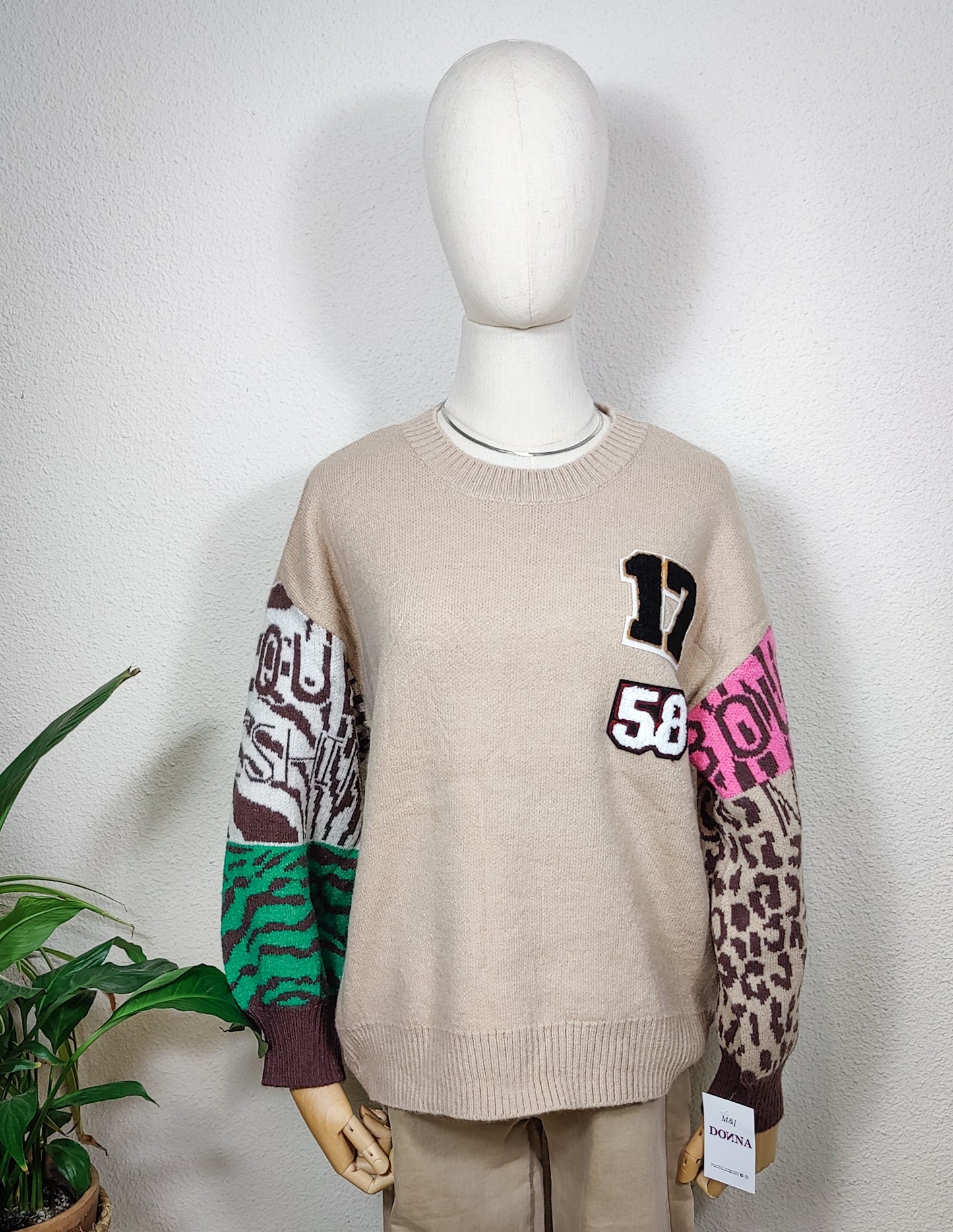 Jersey animal print