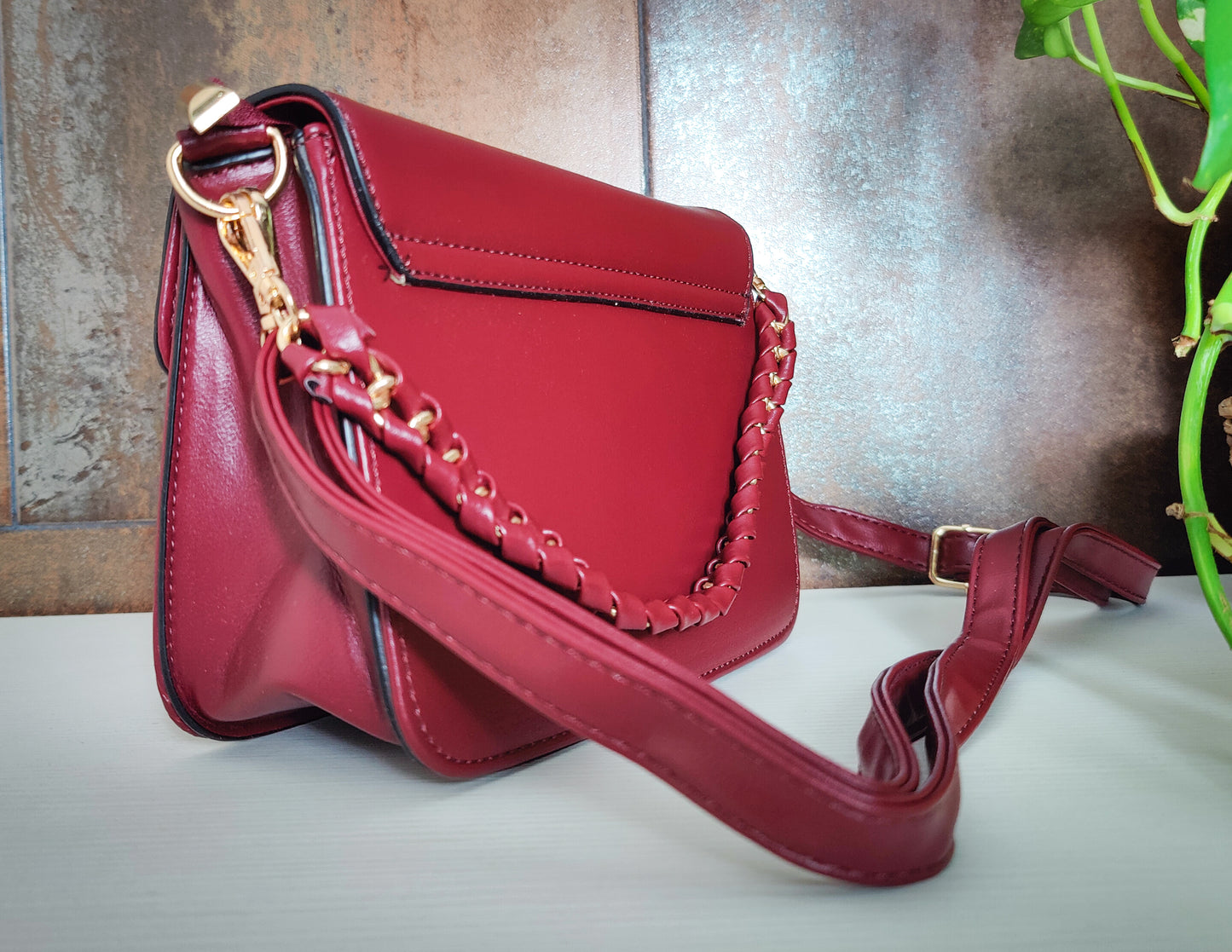 Bolso Burgundy Luxe