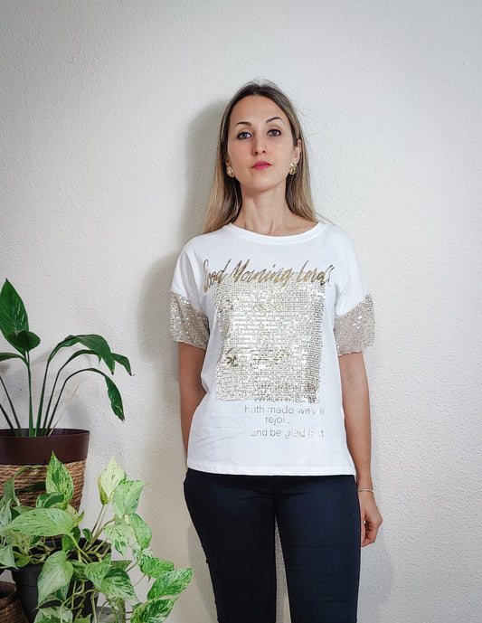 Camiseta Lentejuelas